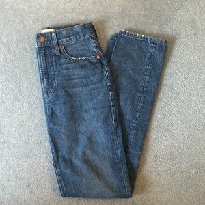 Madewell straight leg jeans
